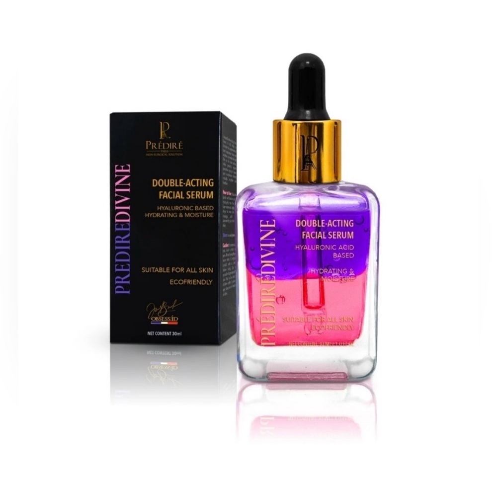 Predire Paris Double-Acting Facial Serum Hyaluronic Based
Hydrating & Moisture